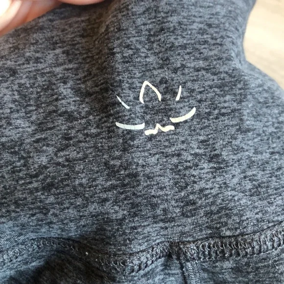 PURE BARRE BEYOND YOGA LEGGINGS SPACE GRAY - Picture 3 of 9